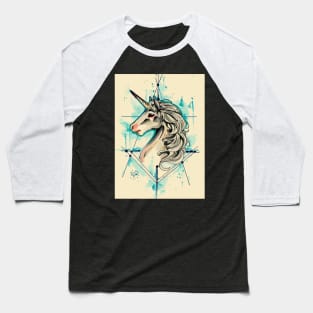 Unicorn Dream Art Baseball T-Shirt